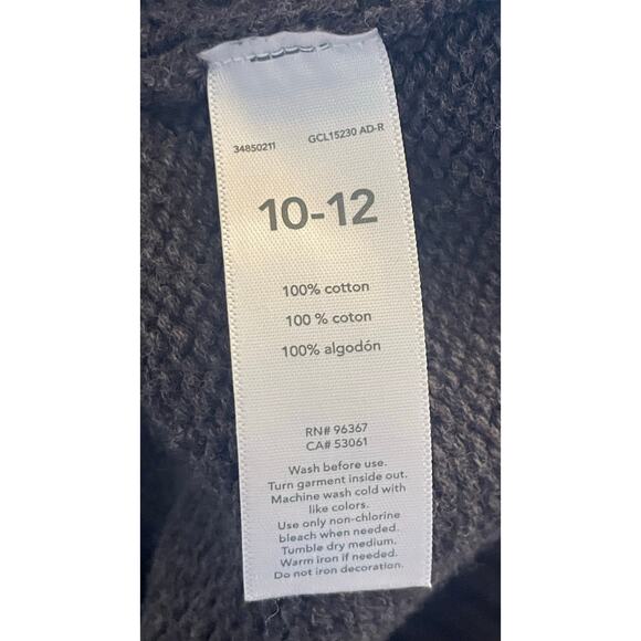 Oshkosh B’gosh Boy Cotton Sweater Size 10-12 - Picture 5 of 6